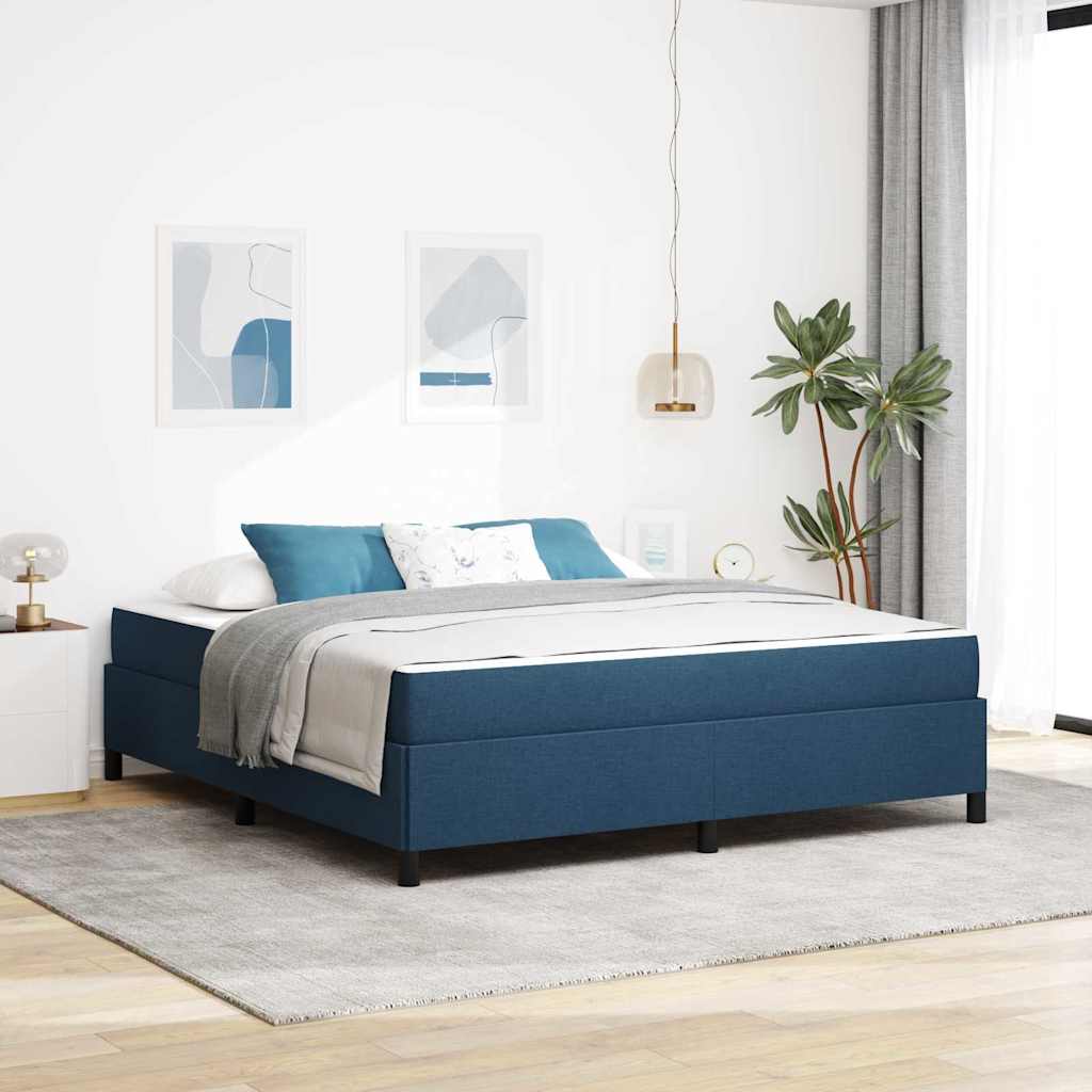 Boxspringbett Blau 180x200 cm