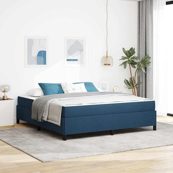Boxspringbett Blau 180x200 cm