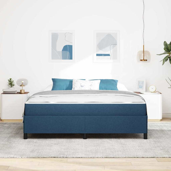 Boxspringbett Blau 180x200 cm