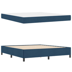 Boxspringbett Blau 180x200 cm