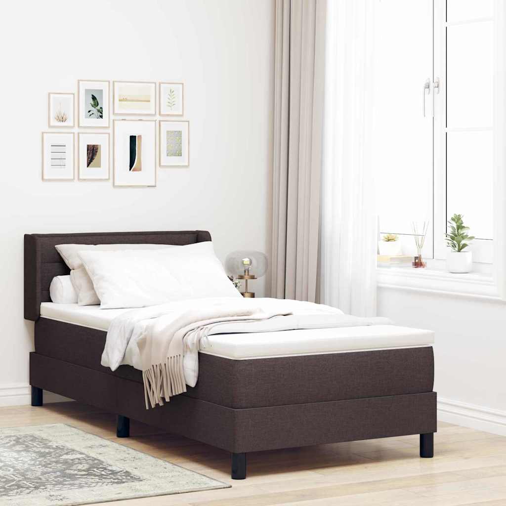 Boxspringbett Dunkelbraun 200x80 cm