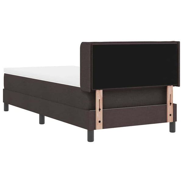 Boxspringbett Dunkelbraun 190x90 cm