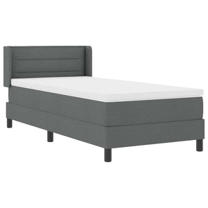 Boxspringbett Dunkelgrau 200x90 cm