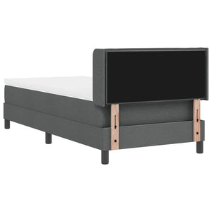 Boxspringbett Dunkelgrau 200x90 cm