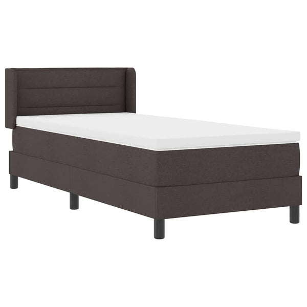 Boxspringbett Dunkelbraun 200x90 cm