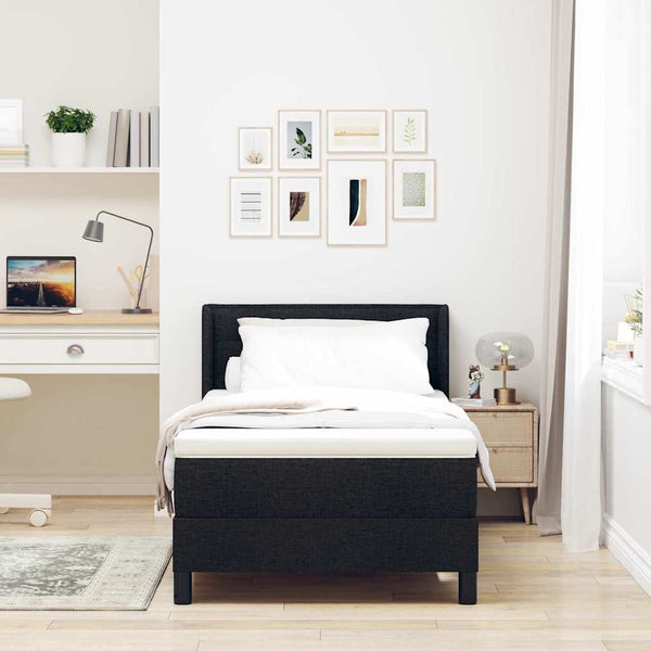 Boxspringbett Schwarz 200x100 cm