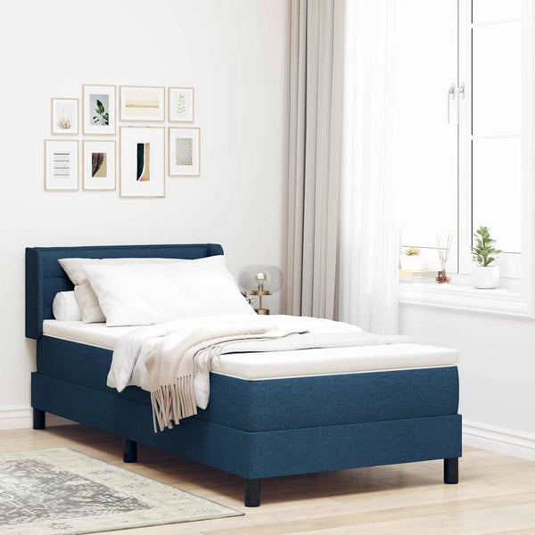 Boxspringbett Blau 200x100 cm