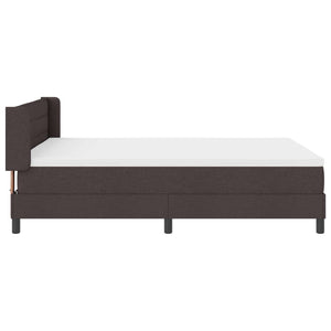 Boxspringbett Dunkelbraun 190x140 cm