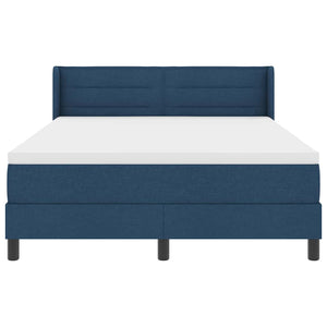 Boxspringbett Blau 190 x 140 cm