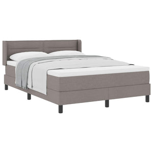 Boxspringbett Taupe 200 x 140 cm