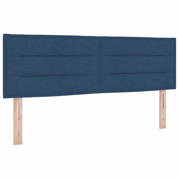 Boxspringbett Blau 200x140 cm