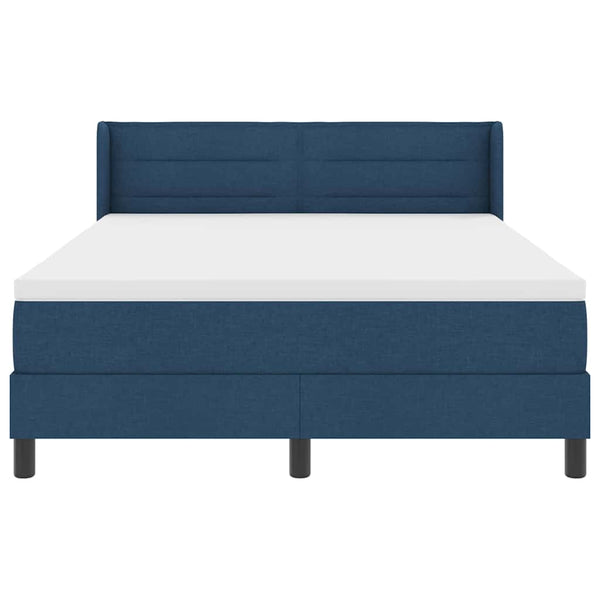 Boxspringbett Blau 200x140 cm