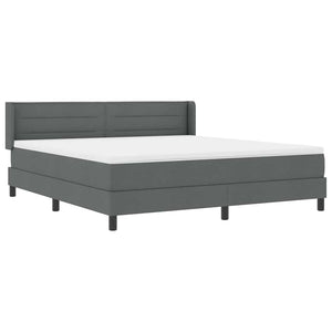 Boxspringbett Dunkelgrau 200x180 cm