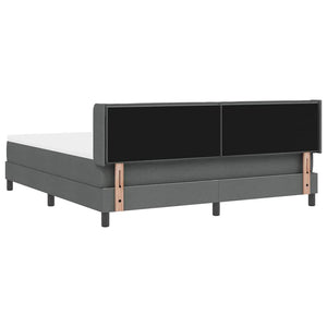 Boxspringbett Dunkelgrau 200x180 cm