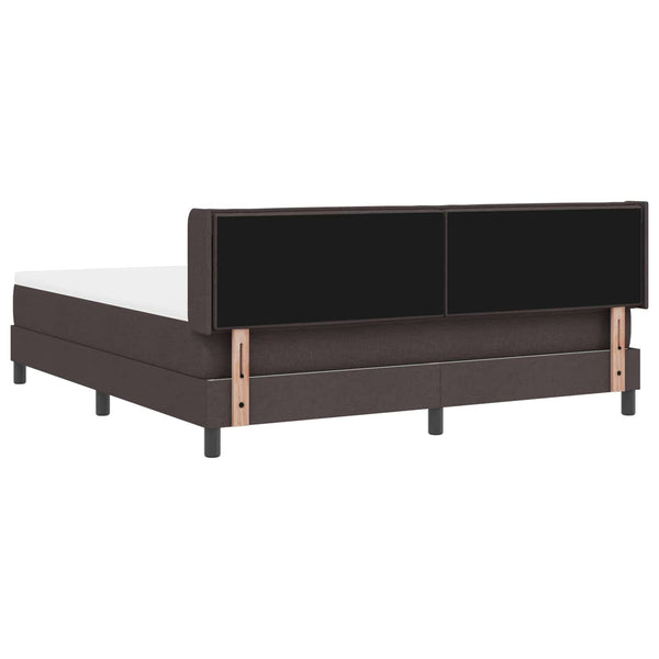 Boxspringbett Dunkelbraun 200x180 cm