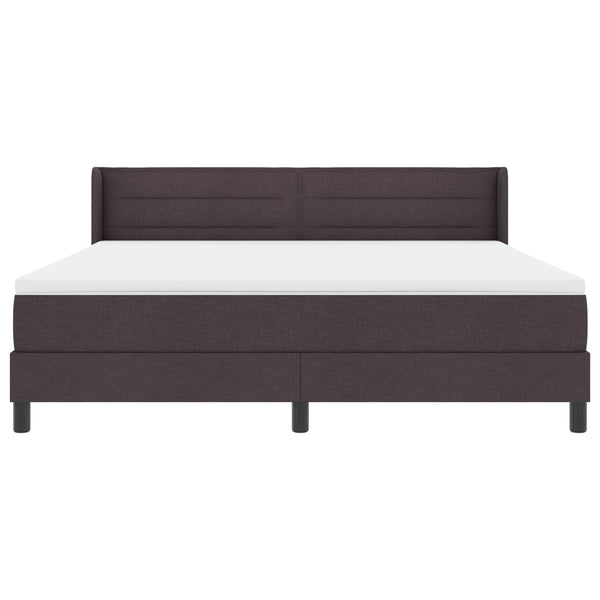 Boxspringbett Dunkelbraun 200x180 cm