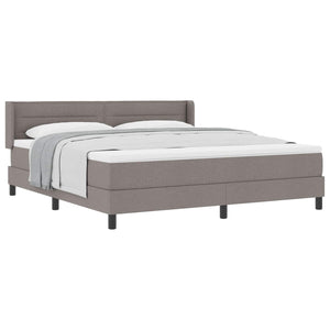 Boxspringbett Taupe 200x180 cm
