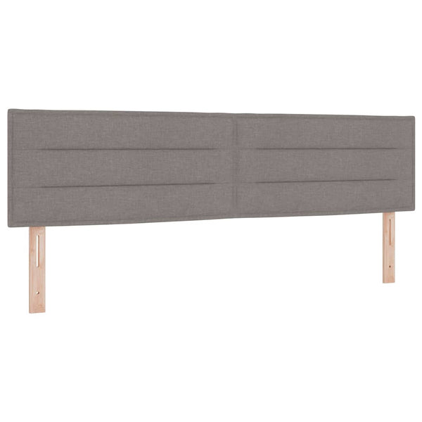 Boxspringbett Taupe 200x180 cm