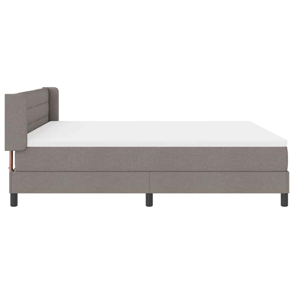 Boxspringbett Taupe 200x180 cm