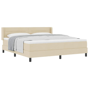 Boxspringbett Creme 200 x 180 cm