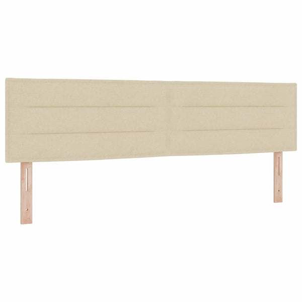Boxspringbett Creme 200 x 180 cm