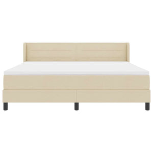 Boxspringbett Creme 200 x 180 cm