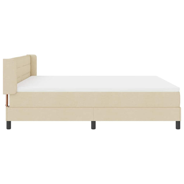 Boxspringbett Creme 200 x 180 cm