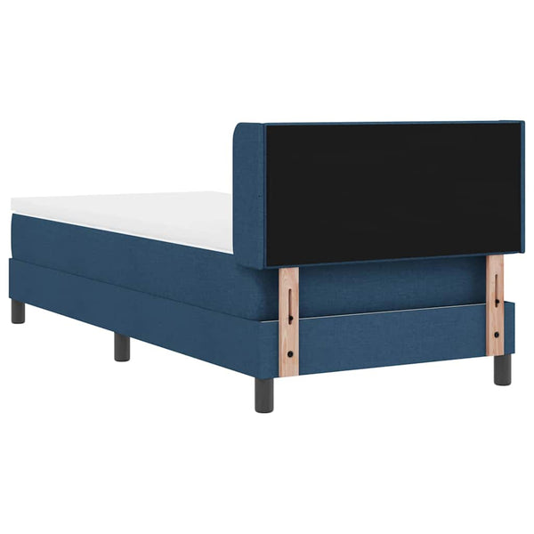 Boxspringbett Blau 200x90 cm mit Kopfteil