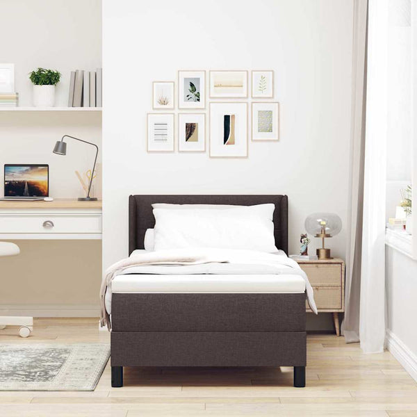 Boxspringbett Dunkelbraun 200x100 cm
