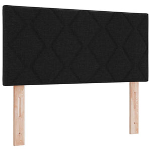 Boxspringbett mit Kissen Schwarz 200x100 cm