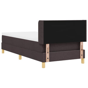 Boxspringbett Dunkelbraun 190x90 cm