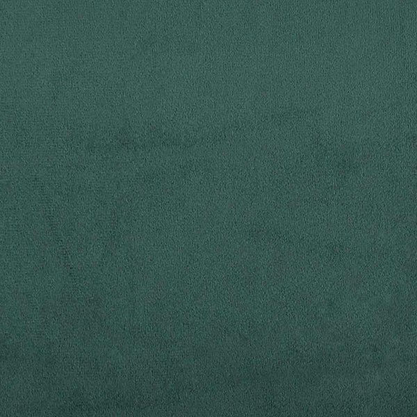 vidaXL Lit coffre avec tête de lit vert foncé 190 x 140 cm velours