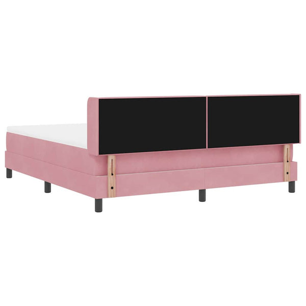 Boxspringbett Rosa 200x180 cm Samt