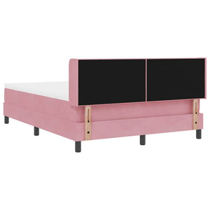 Boxspringbett Rosa 200 x 160 cm Samt