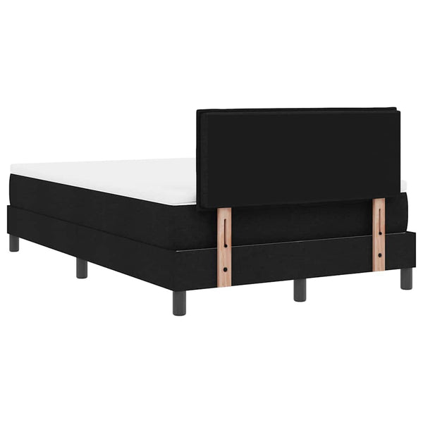 Boxspringbett mit LED Schwarz 120x190 cm