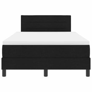 Boxspringbett mit LED Schwarz 120x190 cm