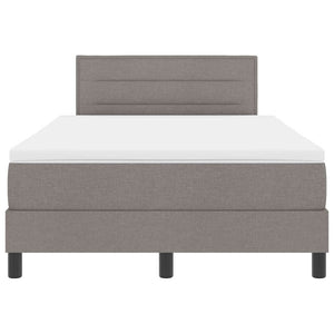 Boxspringbett mit LED Taupe 120x190 cm