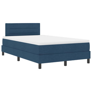 Boxspringbett mit LED Blau 120x200 cm