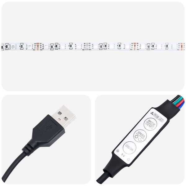 LED Boxspringbett Dunkelbraun 80x200 cm