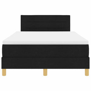 LED Boxspringbett Schwarz 120x190 cm