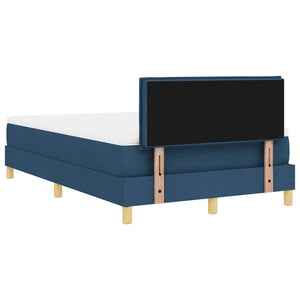 LED Boxspringbett Blau 120x190 cm