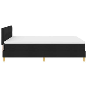 LED Boxspringbett Schwarz 160x200 cm
