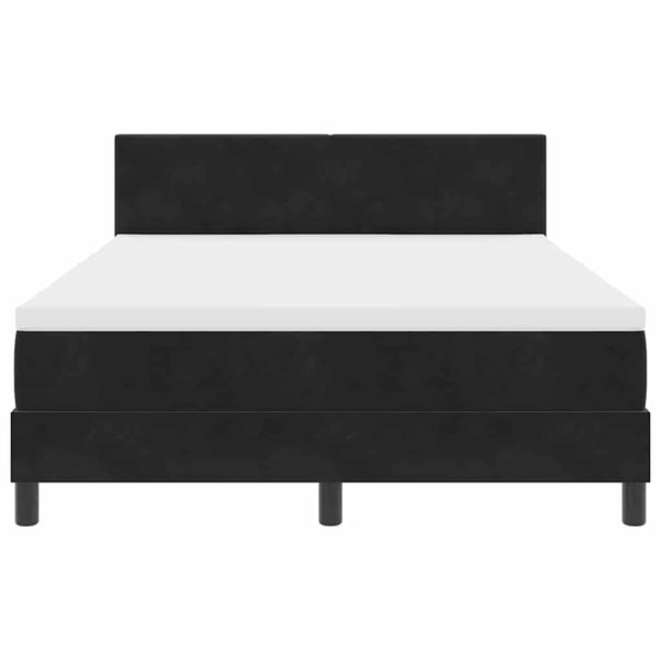 LED Boxspringbett mit Matratze 140x200 cm