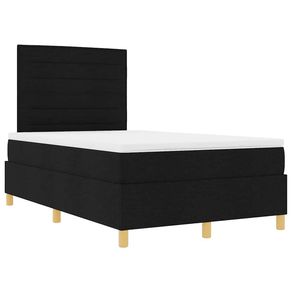 LED Boxspringbett mit Matratze 120x200 cm