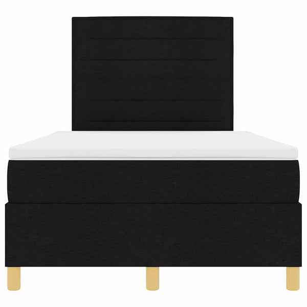 LED Boxspringbett mit Matratze 120x200 cm