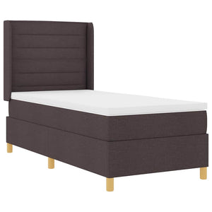 Boxspringbett Braun mit LED 100x200 cm