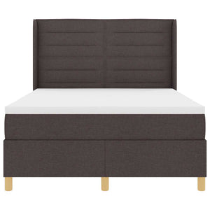 Boxspringbett Braun mit LED 140x200 cm