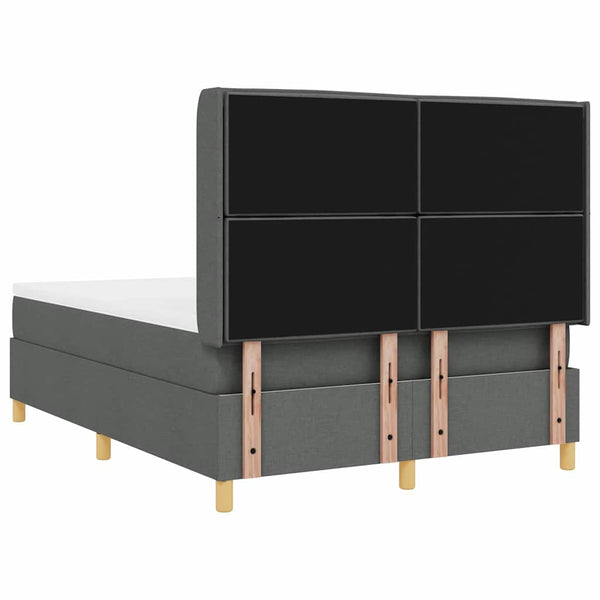 Boxspringbett Grau mit LED 160x200 cm