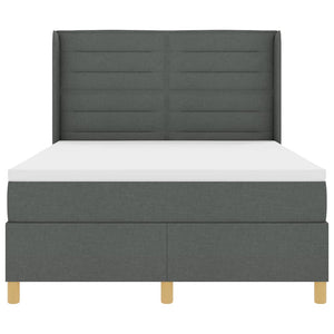 Boxspringbett Grau mit LED 160x200 cm