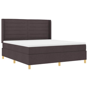 Boxspringbett Braun mit LED 180x200 cm